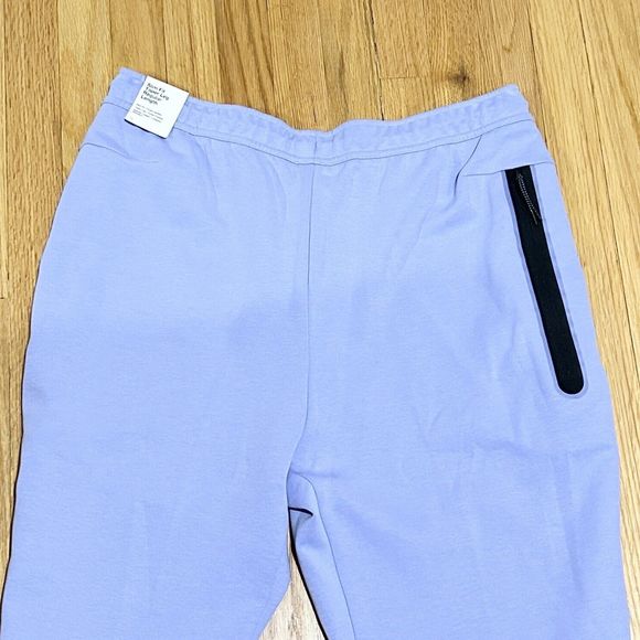 Nike Sportswear Tech Fleece Men’s Size 2XL Light Thistle Black Jogger Pants - Picture 6 of 9